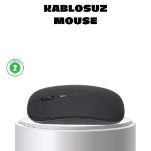 Kablosuz  Mouse –  Gelişmiş Optik Sensör, Profesyonel ve Oyun Kullanımına Uygun
