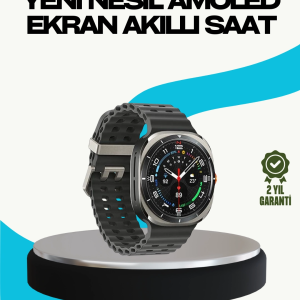 Kablosuz Şarjlı Akıllı Saat Tüm Telefonlarla Uyumlu Çok Fonksiyonlu