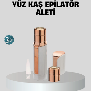 Kadınlar İçin Yüz ve Kaş Epilatörü – Hassas Cilt Dostu, Pil ile Çalışan, Taşınabilir ve Şık Tasarım