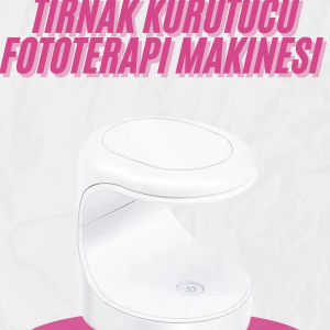 Kalıcı Oje Kurutucu Mini UV Işınlı Taşınabilir Hızlı ve Pratik Oje Kurutucu