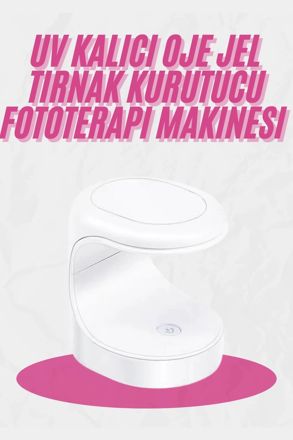 Kalıcı Oje Kurutucu Mini UV Işınlı Taşınabilir Hızlı ve Pratik Oje Kurutucu 1 Kalıcı Oje Kurutucu Mini UV Işınlı Taşınabilir Hızlı ve Pratik Oje Kurutucu
