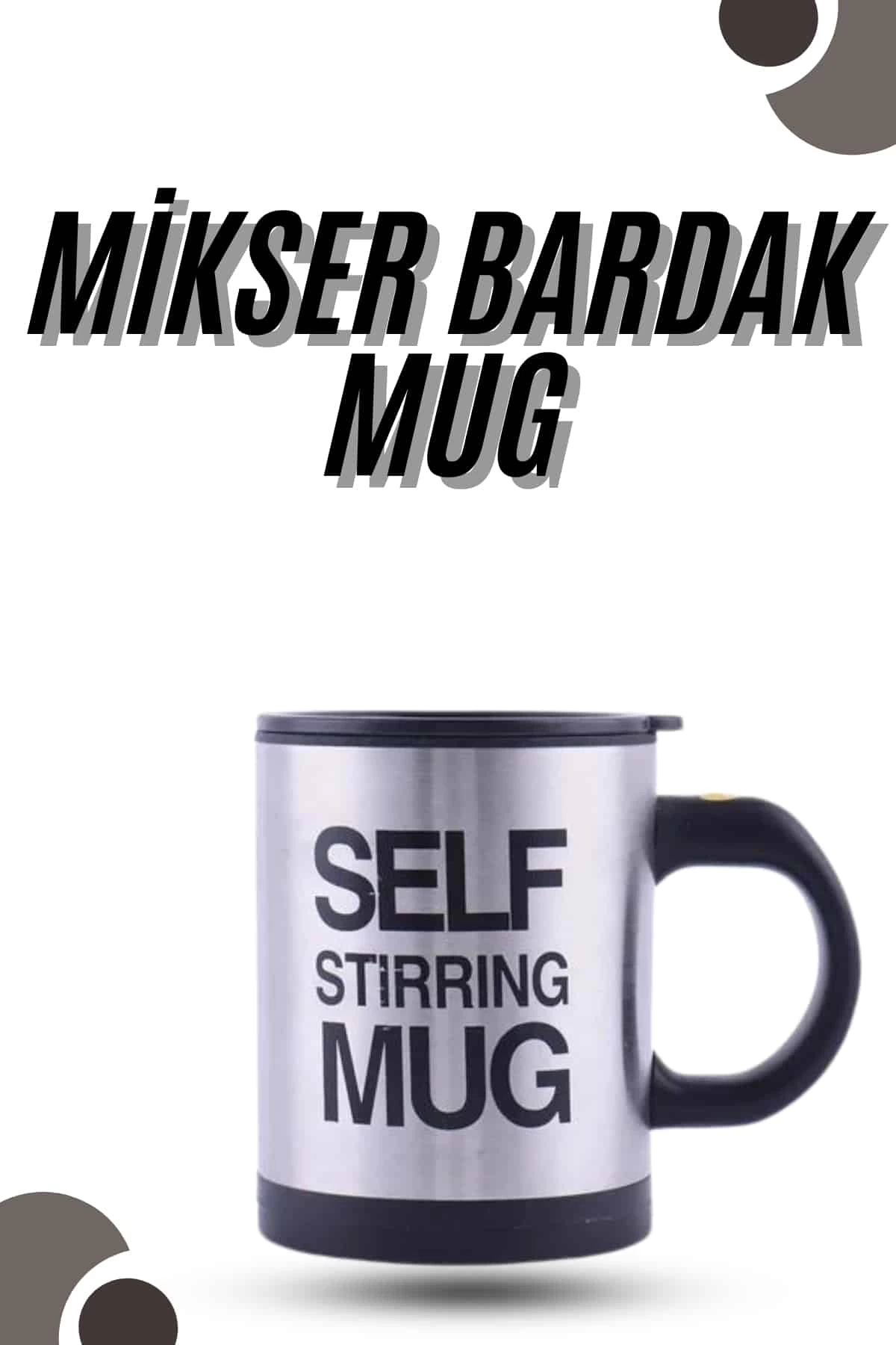 Karıştırıcı Özellikli Mikser Kupa Bardak Kompakt Taşınabilir Mug 1 Karıştırıcı Özellikli Mikser Kupa Bardak Kompakt Taşınabilir Mug