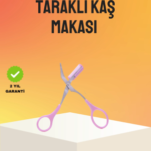 Kaş Düzeltme Makası Taraklı – Profesyonel ve Pratik Kaş Bakımı