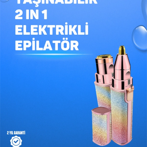 Kaş ve Yüz Epilation Aleti – Kolay Kullanımlı, Portatif Shaver USB Şarjlı