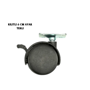 KİLİTLİ 6CM AYAK TEKLİ