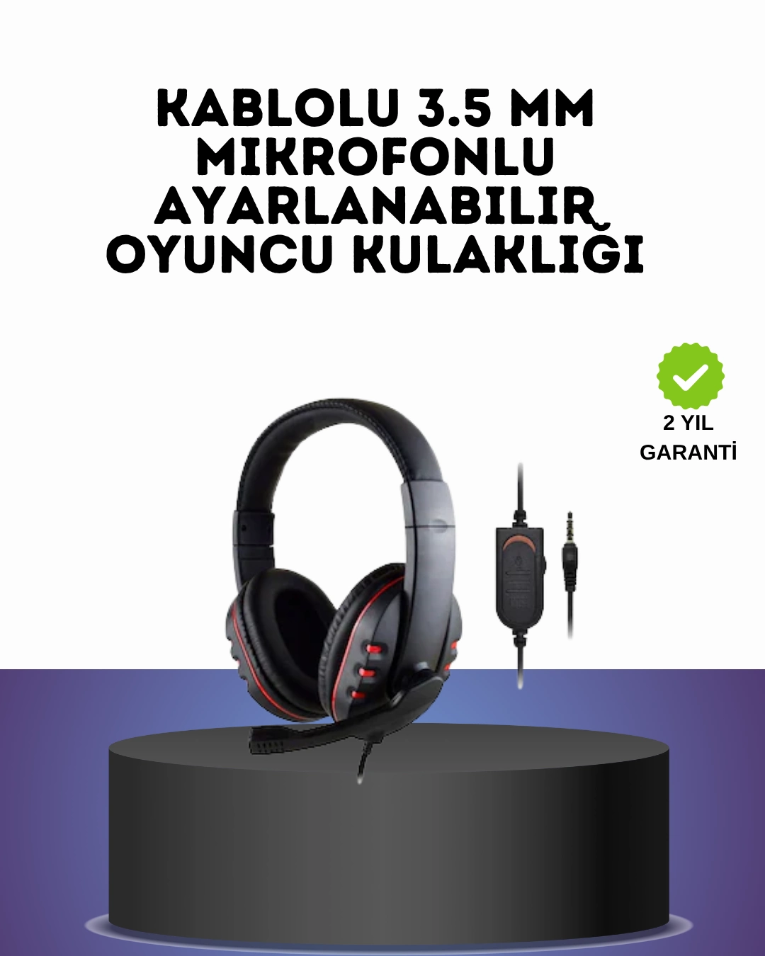 Kırmızı Gaming Headset Mikrofonlu Sağlam Kablolu Konforlu 1 Kırmızı Gaming Headset Mikrofonlu Sağlam Kablolu Konforlu