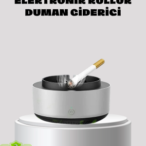 Küllük ve Hava Temizleyici 2’si 1 Arada – Sigara Kokusu Giderici, Araba ve Ofis İçin