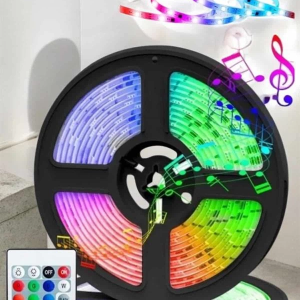 Led Işık 5 Metre Şerit Led RGB Işıklı