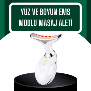 LED Işık Destekli Kırışıklık Karşıtı Yüz Bakım Aleti