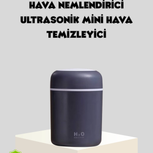 LED Işıklı USB Nemlendirici – Sürekli ve Aralıklı Püskürtme Modu