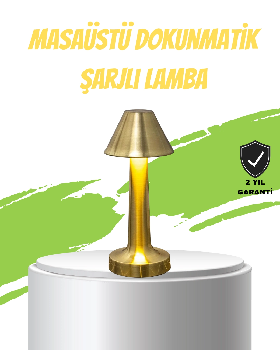LED Masa Lambası 3 Renk Ayarlı Şarjlı Kablosuz Modern Tasarım 1 LED Masa Lambası 3 Renk Ayarlı Şarjlı Kablosuz Modern Tasarım
