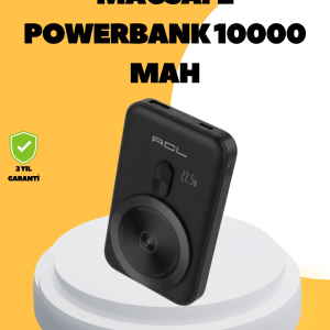 Manyetik Kablosuz Powerbank 22.5W Hızlı Şarj LCD Göstergeli