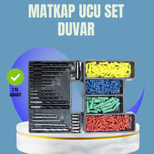 Matkap Ucu Seti Organizerli Çok Amaçlı Delme Uçları