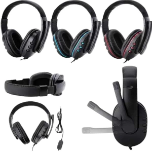 Mikrofonlu Gamer Kulaklık  Kulaklığı Yüksek Ses Kaliteli Stereo Yumuşak Yastıklar