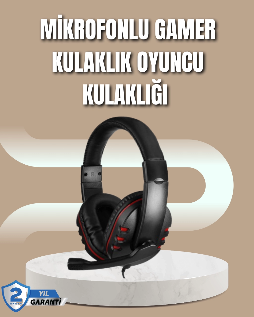 Mikrofonlu Oyun Kulaklığı – Mavi Işıklı, Uzun Süre Konforlu Kullanım 1 Mikrofonlu Oyun Kulaklığı – Mavi Işıklı, Uzun Süre Konforlu Kullanım
