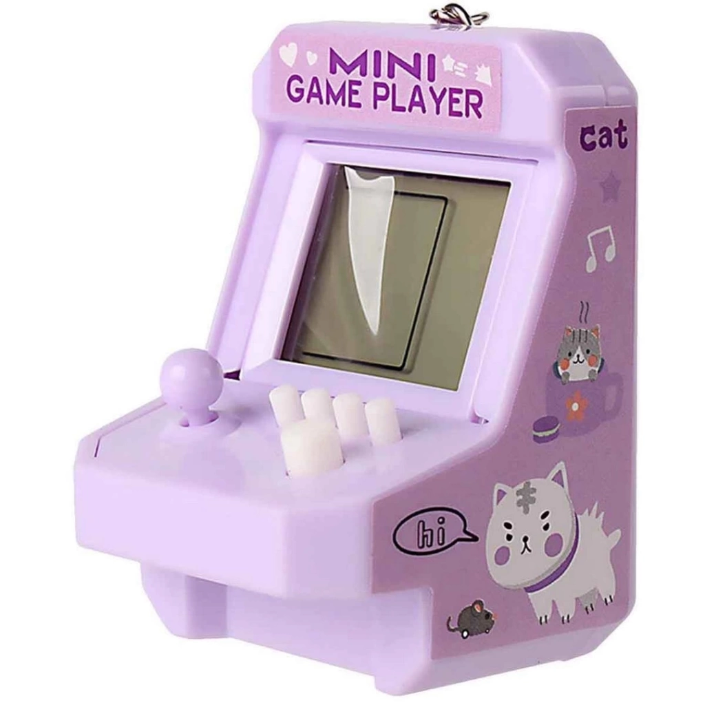 Oyun Konsolu 23 Oyun Modlu Tetris Anahtarlık