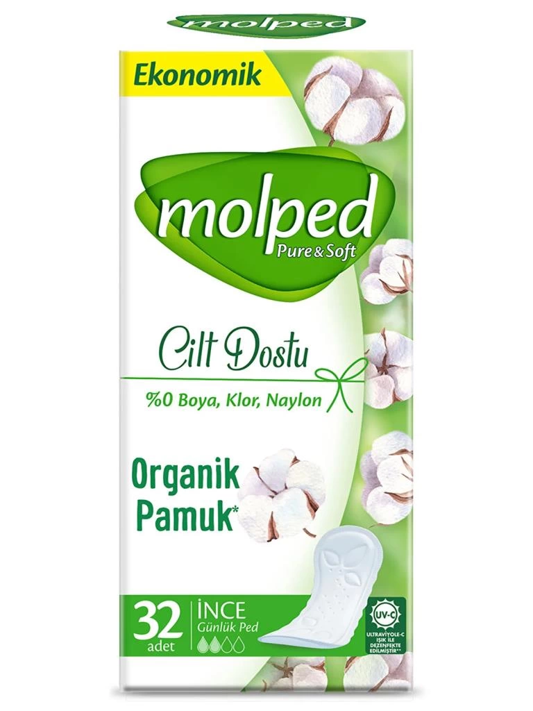 Pure&Soft Cilt Dostu Ped Eko 32 Adet 1 Pure&Soft Cilt Dostu Ped Eko 32 Adet