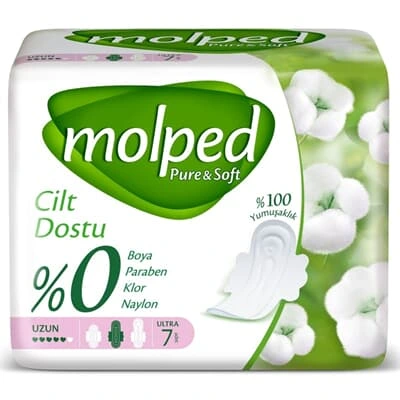 Pure&Soft Uzun Ped 7 Adet