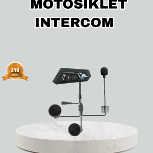 Motosiklet Kaskı İçin Bluetooth Kulaklık – Kablosuz, Mikrofonlu, Gürültü Azaltmalı BT22