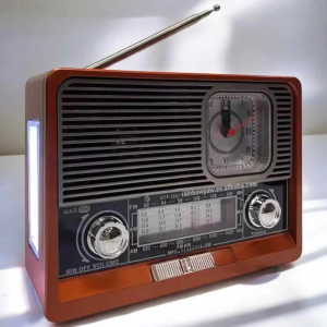 Nostaljik Radyo USB,AUX Ve SD Kart Girişli Bluetooth Bağlantılı