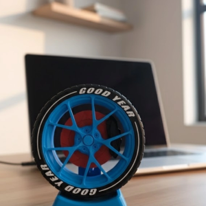 Ofis ve Home Office İçin Jant Temalı Dekoratif Obje