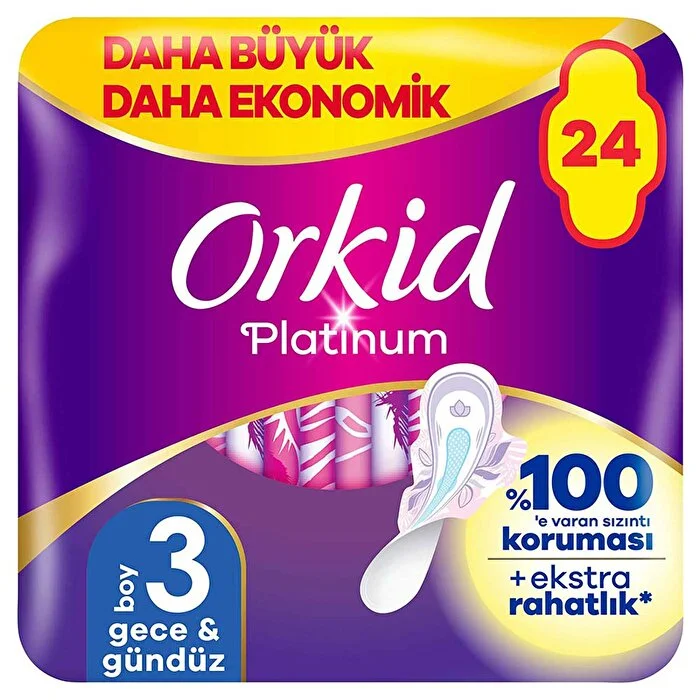 Ultra Platinum Gece Ped 24'Lü