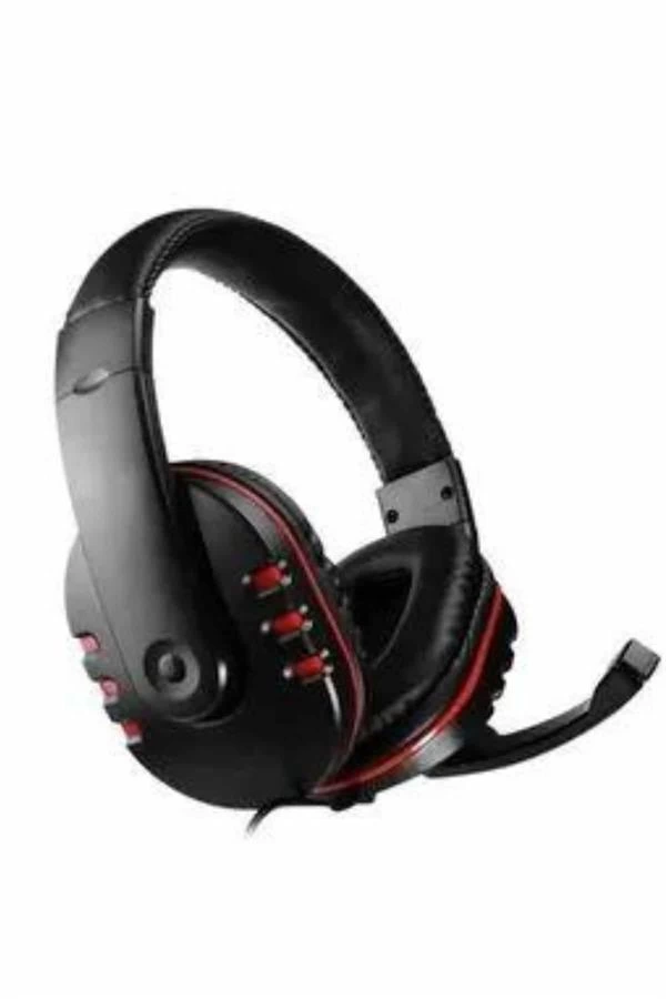 Kulaklığı Kulak Üstü Kablolu Stereo Mikrofonlu Yumuşak Kulak Yastığı 1 Kulaklığı Kulak Üstü Kablolu Stereo Mikrofonlu Yumuşak Kulak Yastığı