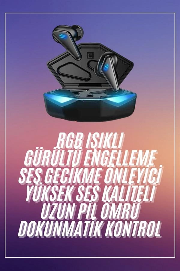 Kulaklığı Mikrofonlu Kablosuz Gaming Kulaklık Powerban Yüksek Ses Kaliteli 1 Kulaklığı Mikrofonlu Kablosuz Gaming Kulaklık Powerban Yüksek Ses Kaliteli