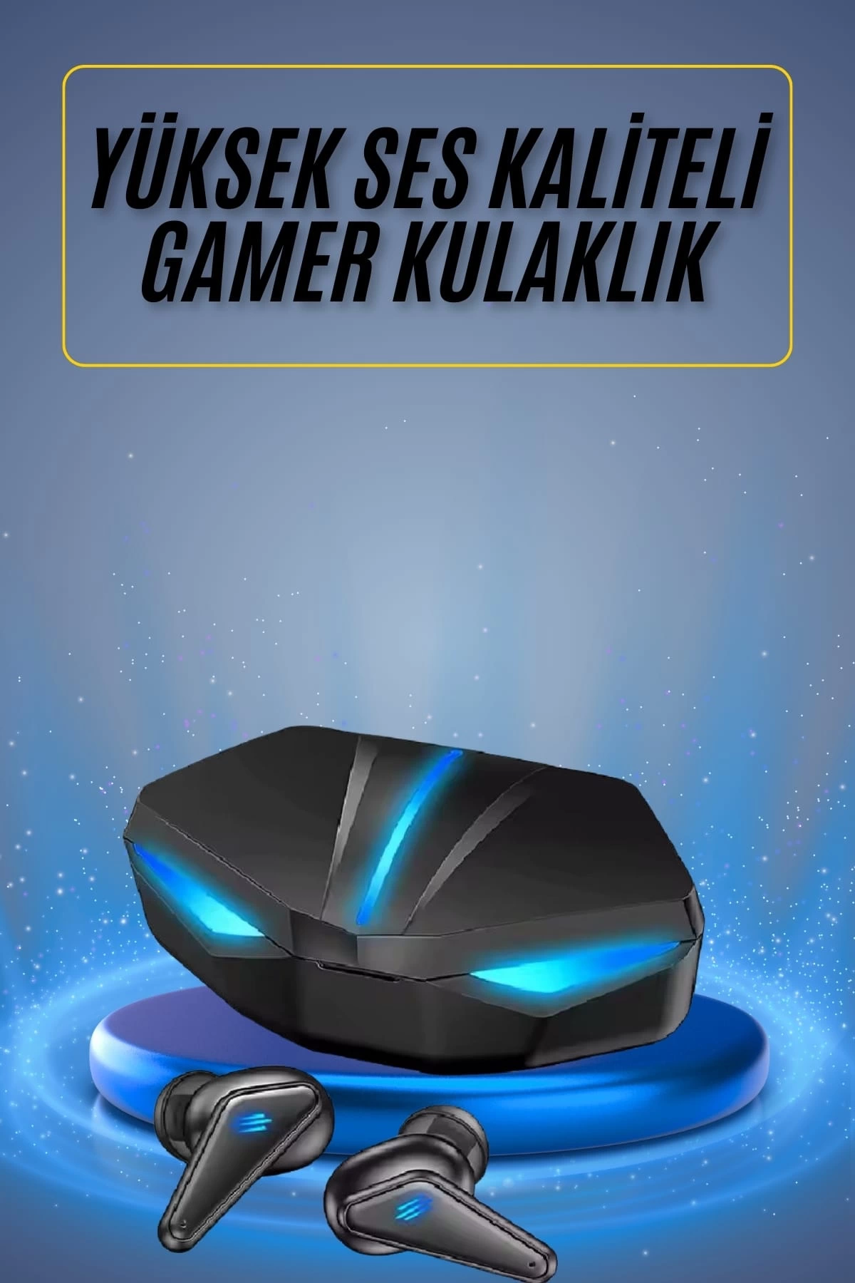 Kulaklığı Mikrofonlu Kablosuz Gaming Kulaklık Powerban Yüksek Ses Kaliteli 1 Kulaklığı Mikrofonlu Kablosuz Gaming Kulaklık Powerban Yüksek Ses Kaliteli