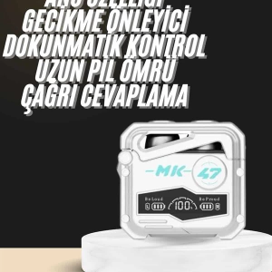 Kulaklığı Yeni Mekanik Kablosuz Kulaklık İos Android Uyumlu
