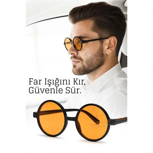 Parlama Önleyici Gece Sürüş Görüş Gözlüğü Sis Far Işık Önleyici Anti-Fog Gözlük 722324