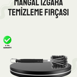 Paslanmaz Çelik Telli Mangal Temizlik Fırçası