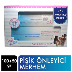 Pişik Kremi Avantaj Paketi 100 Gr + 50 Gr