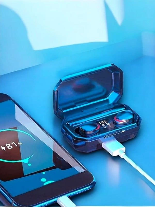 Powerbank Bluetooth Kulaklık M12 1 Powerbank Bluetooth Kulaklık M12