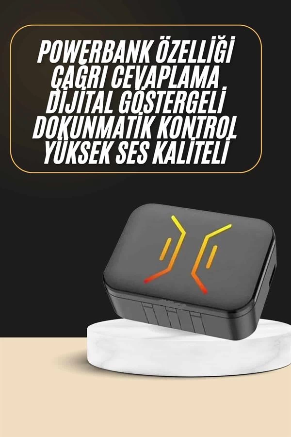 Powerbank Bluetooth Kulaklık Kulaklığı Yüksek Ses Kaliteli 1 Powerbank Bluetooth Kulaklık Kulaklığı Yüksek Ses Kaliteli