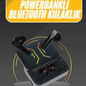 Powerbank Bluetooth Kulaklık  Kulaklığı Yüksek Ses Kaliteli