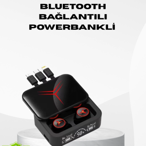 Powerbank Özellikli Bluetooth Kablosuz Kulaklık – Dokunmatik Kontrol, Uzun Pil Ömrü, Ergonomik Tasarım