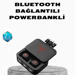 Powerbank Özellikli Bluetooth Kablosuz Kulaklık – Dokunmatik Kontrol, Uzun Pil Ömrü, Ergonomik Tasarım