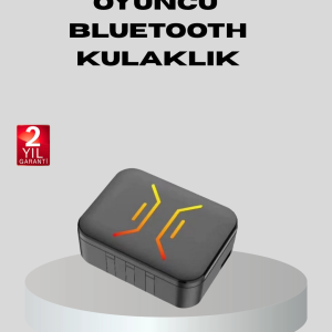 Powerbank’lı Bluetooth 5.3 Kulaklık – Kablolu/Kablosuz Kullanım, Dokunmatik ve Uzun Pil Süresi