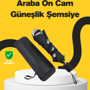 Pratik Ön Cam Güneşliği – Geniş Kapsama Alanı, Kolay Saklama