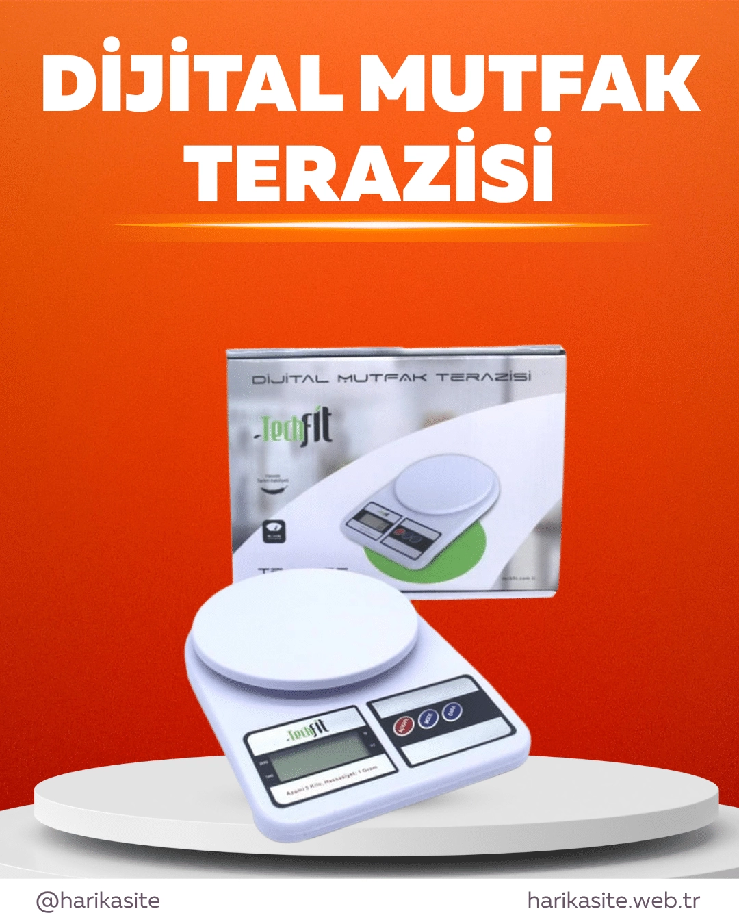 Pratik ve Şık Tasarımıyla Dijital Mutfak Tartısı 1 Pratik ve Şık Tasarımıyla Dijital Mutfak Tartısı
