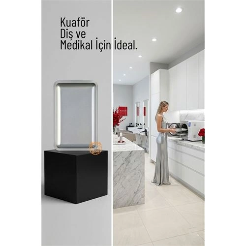 Premium Cerrahi Çelik Sterilizasyon Tepsisi 18x12cm: Paslanmaz Lüks Medikal & Kozmetik Küvet 722718
