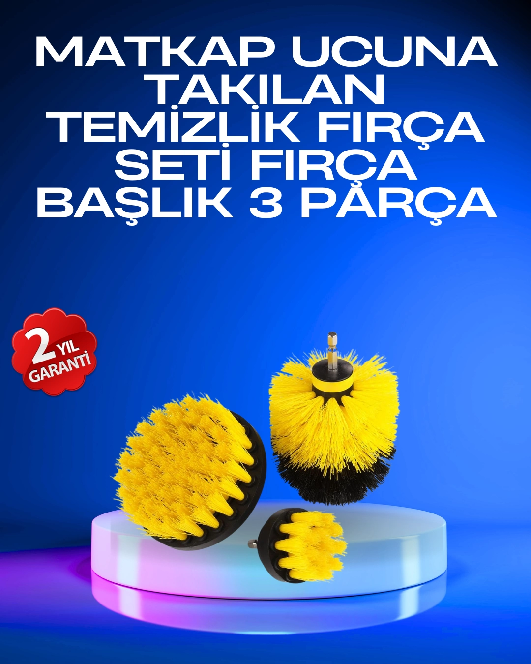 Profesyonel Matkap Ucu Temizlik Fırçası 3’lü Set 1 Profesyonel Matkap Ucu Temizlik Fırçası 3’lü Set