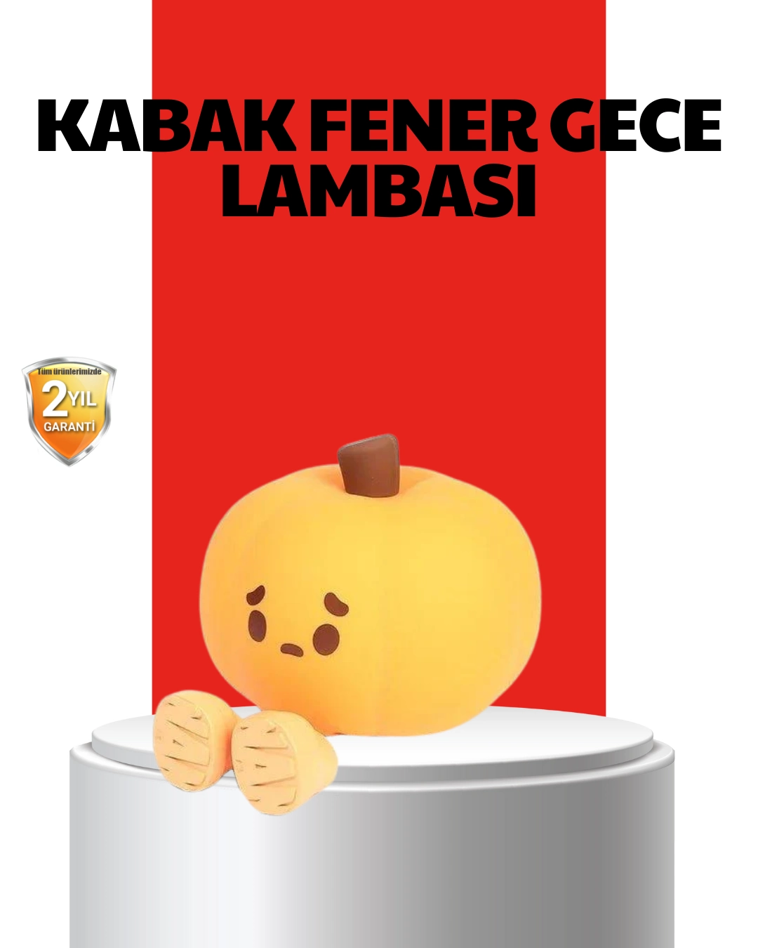 Pumpkin LED Night Light Dokunmatik Şarjlı Silikon Gece Lambası 1 Pumpkin LED Night Light Dokunmatik Şarjlı Silikon Gece Lambası