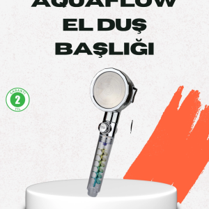 Rahatlatıcı Yağmur Etkili El Duşu – Döner Pervaneli, Dayanıklı ve Şık Tasarım