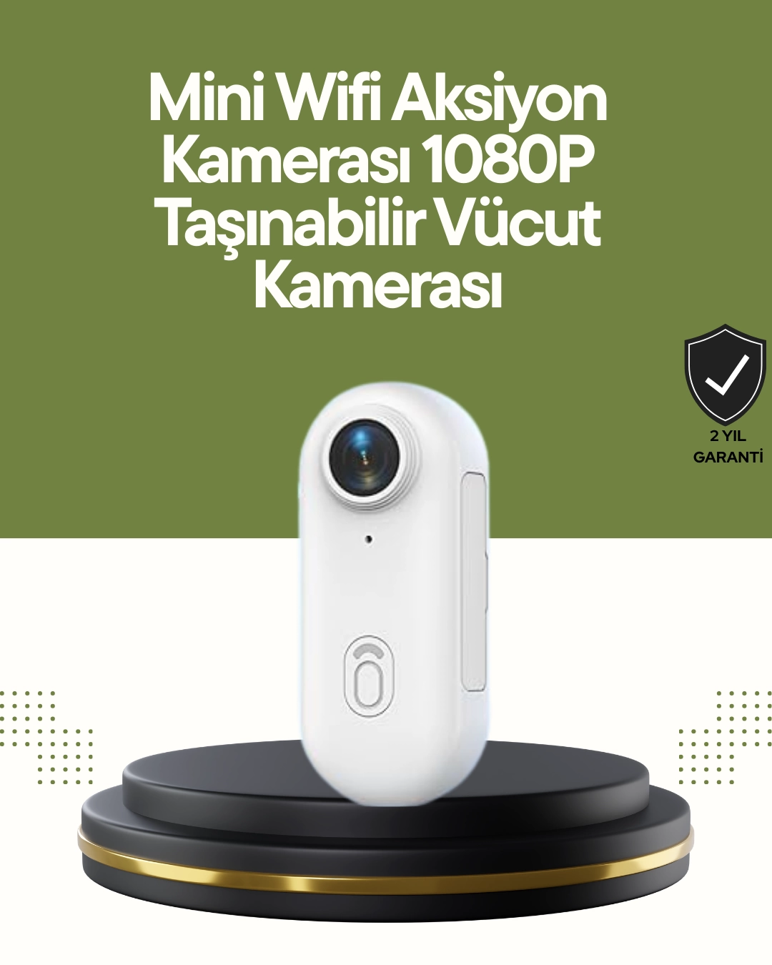 Şarj Edilebilir Uzun Ömürlü Mini Spor Kamera Full HD 1 Şarj Edilebilir Uzun Ömürlü Mini Spor Kamera Full HD