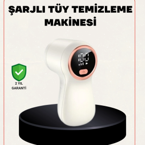 Şarjlı Tüy Temizleyici Paslanmaz Çelik Bıçaklı