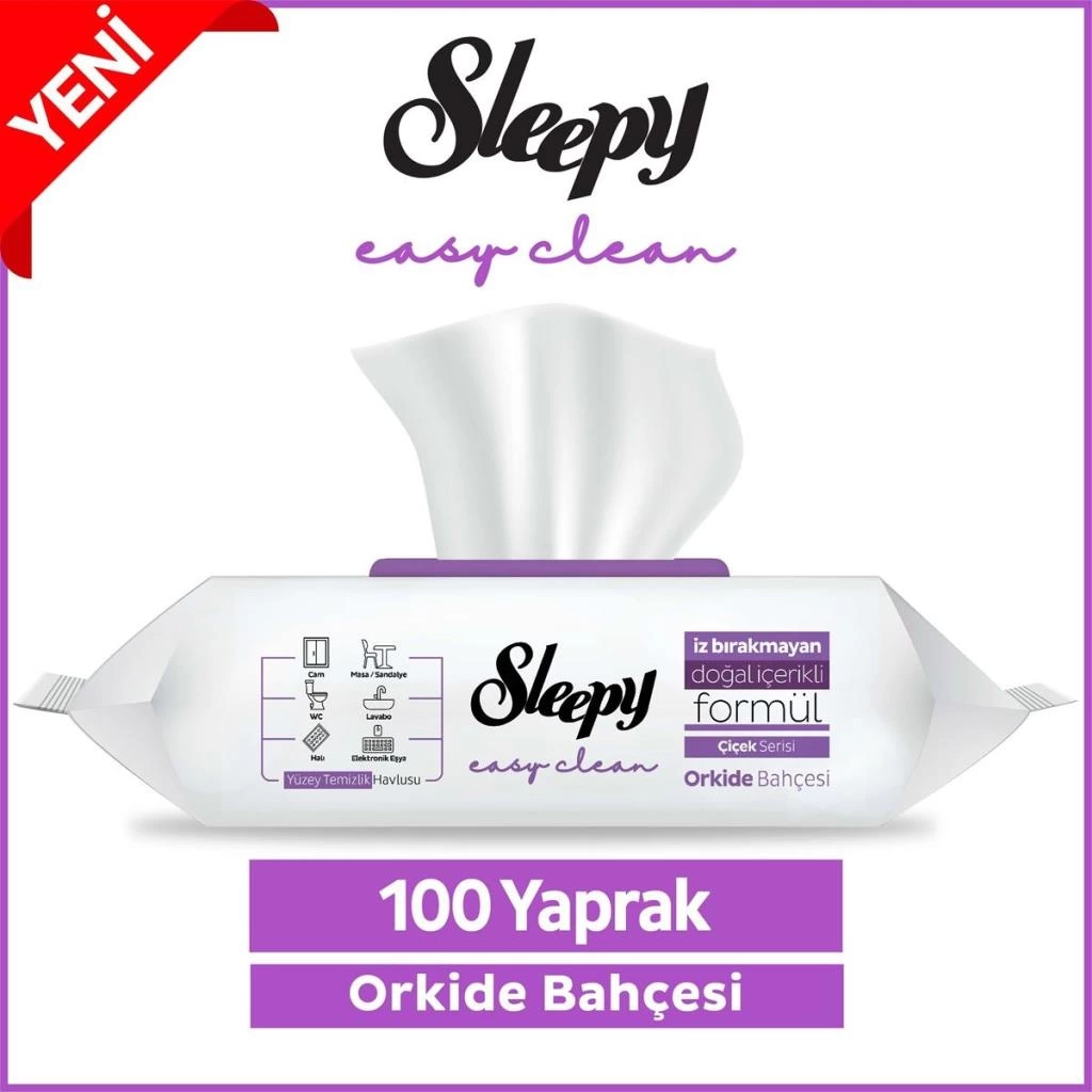 Yüzey Temizlik Havlusu 100 Adet  e