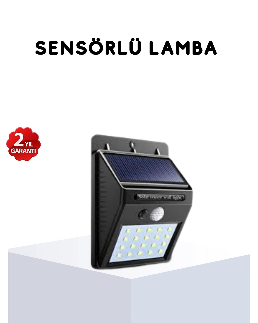 Solar Güneş Enerjili Hareket Sensörlü 4 Taraflı Bahçe Lambası – IP65 Su Geçirmez, 100 LED 1 Solar Güneş Enerjili Hareket Sensörlü 4 Taraflı Bahçe Lambası – IP65 Su Geçirmez, 100 LED