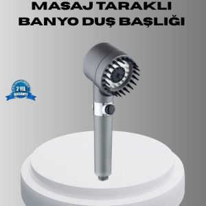 Spa Etkili Masaj Uçlu Duş Başlığı Ergonomik Tasarım